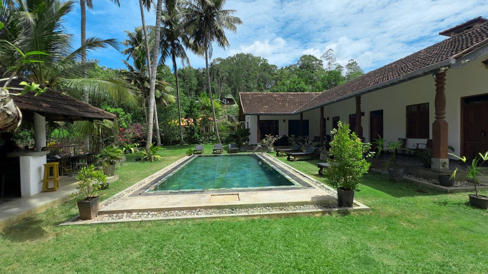 Villa Hiriketiya ディックウェラ エクステリア 写真