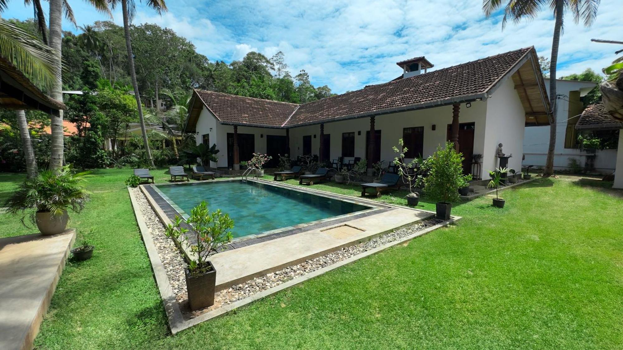 Villa Hiriketiya ディックウェラ エクステリア 写真